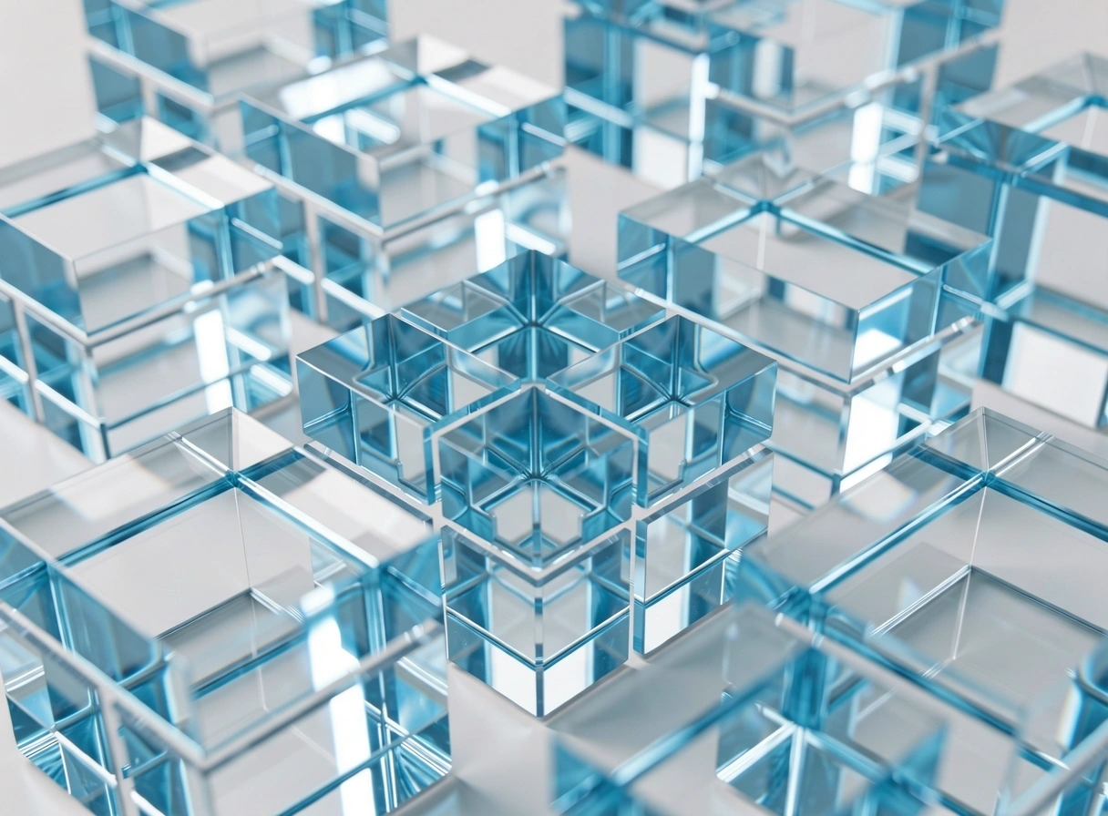 Abstract structural data engineering visual